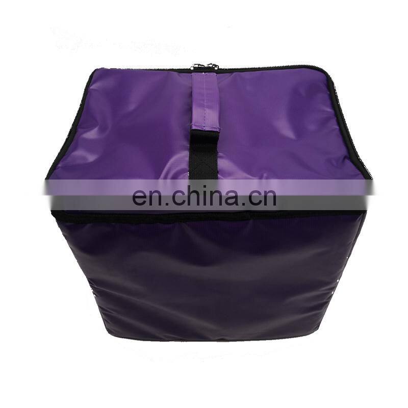 China Wholesale High Quality OEM Branded Transport Collapsible Cooler Bag Insulated Leakproof Food Delviery Bags Thermal Box