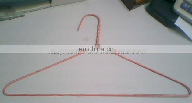 PVC coted wire hanger machine clothes rack machine