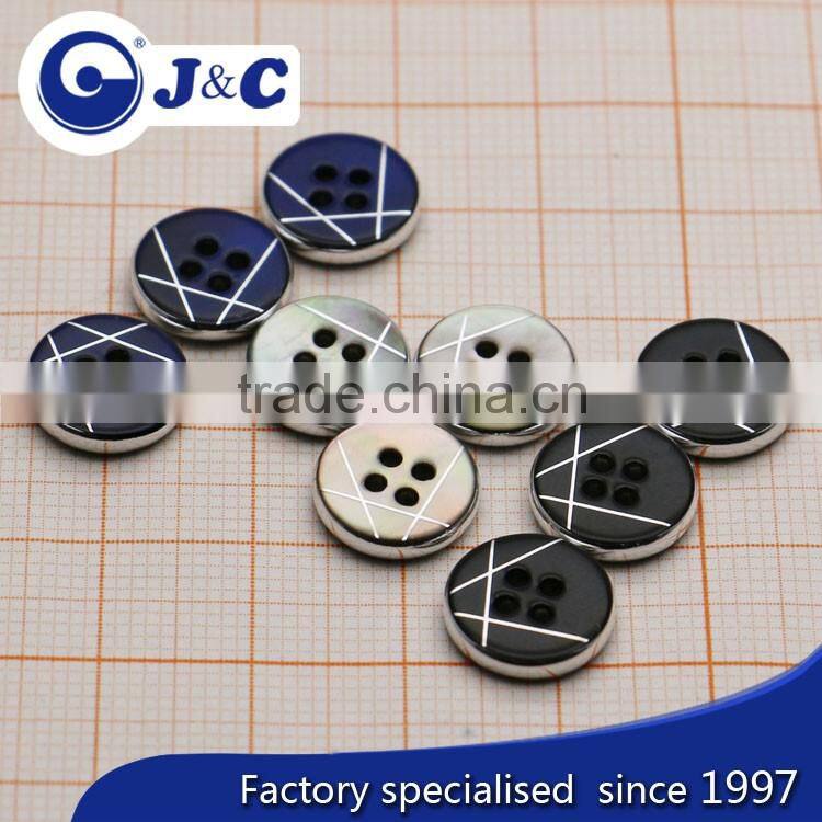 4 hole nacre shell buttons,mother of pearl shell buttons,MOP shell buttons