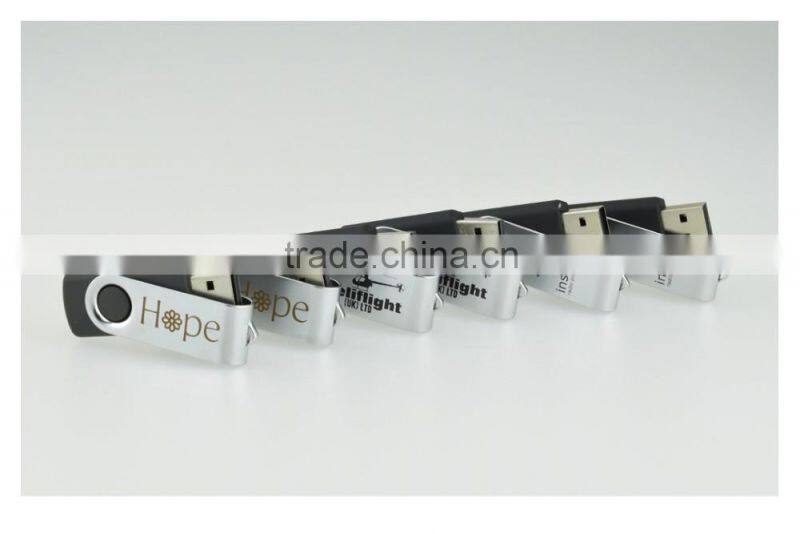 Classical twist usb flash drive with custom logo