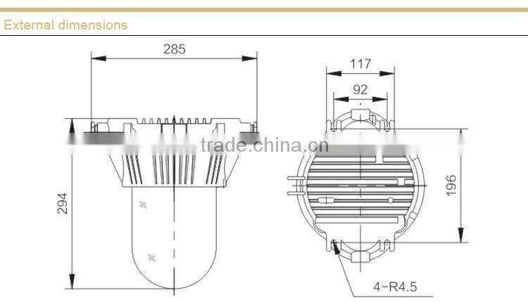 NFC9180 LED Anti-glare Floodlight