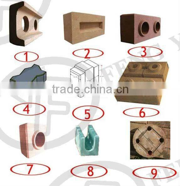 Handmade clay tile making machine