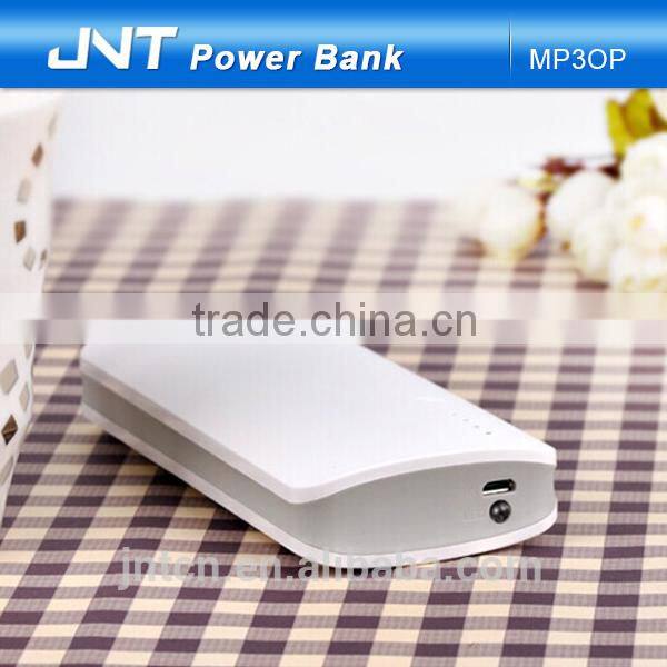 Top sell rechargeable battery charger power bank with 3 output 14000mAh