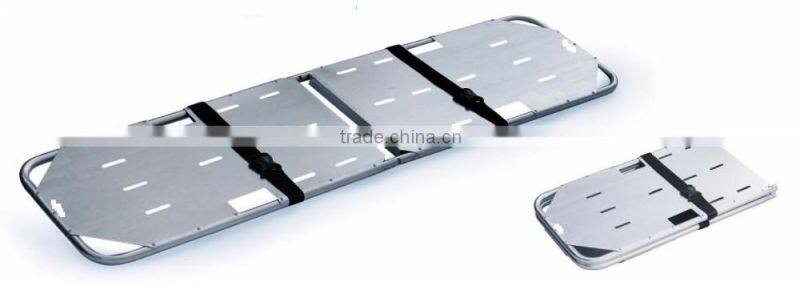 Accommodate patients with bone injuries of pure aluminum alloy stretcher