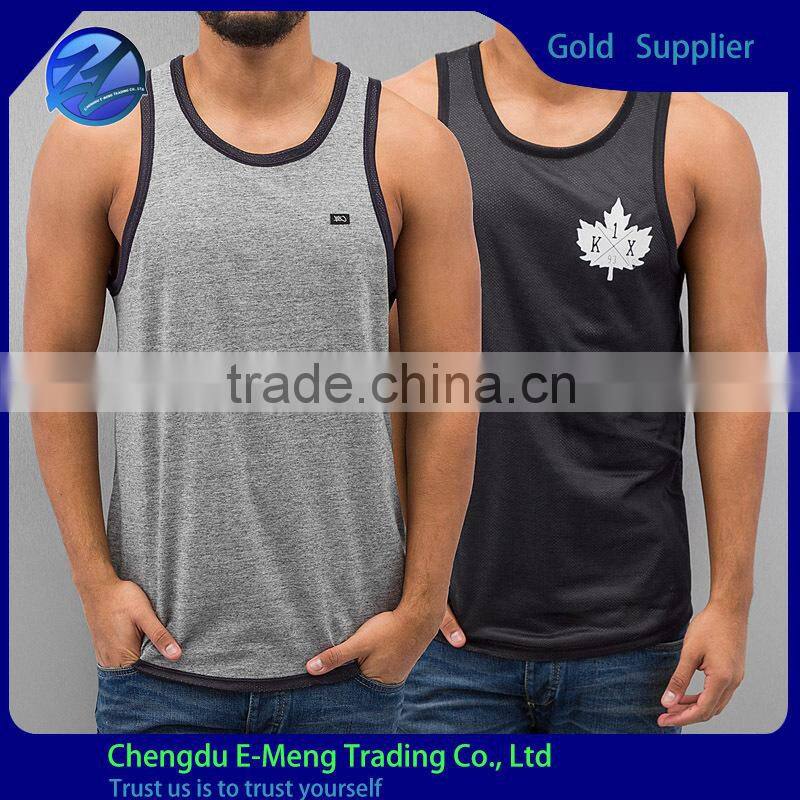 Custom made Wholesale Top Quality Tank Tops 100% Cotton