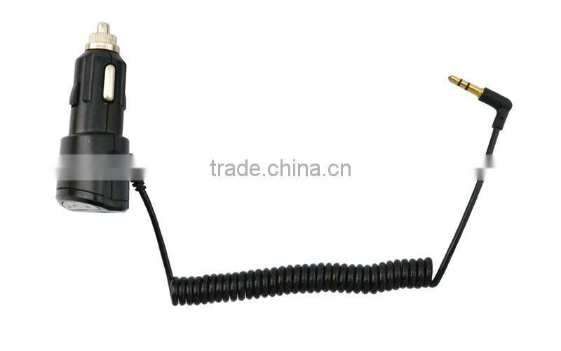 Wireless receiver box bluetooth car aux in adapter with 3.5mm jack, aux bluetooth receiver car