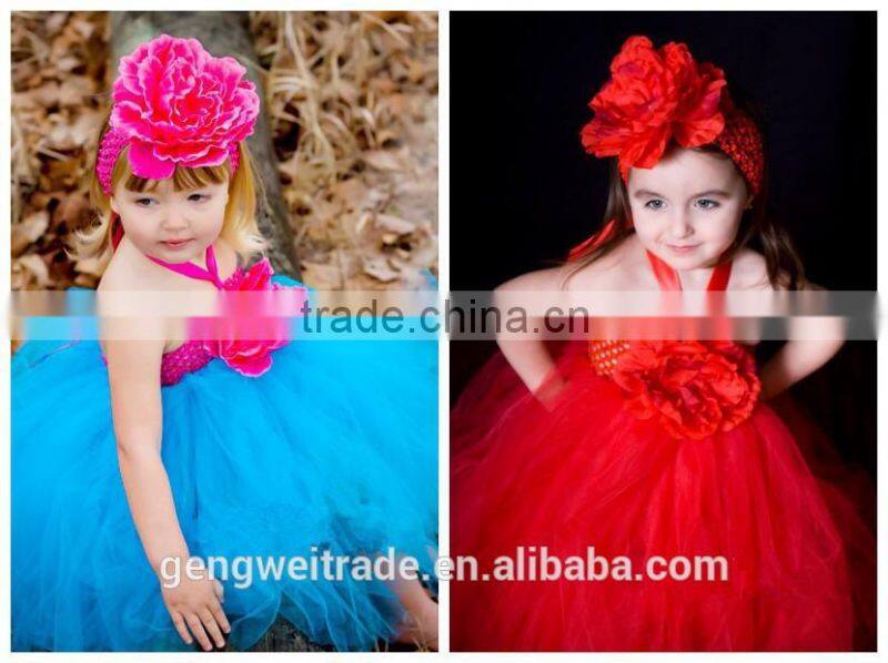 2015 Infant Baby Girls Tutu Dress Cute Baby Birthday Party Dress European Festival Girl Dress