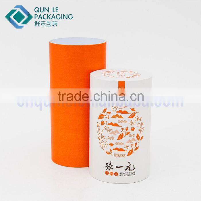 Custom Logo Biodegradable Cardboard Paper Tube Packaging for Tea