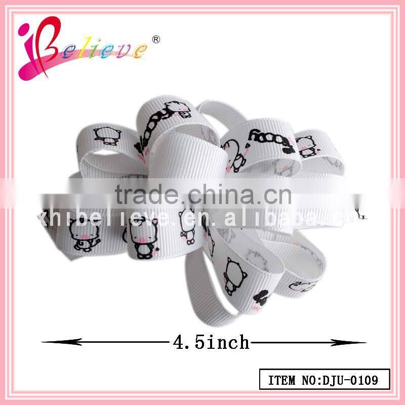 cheap hair accessories wholesale kids hair barrette,hair ribbon bow clips
