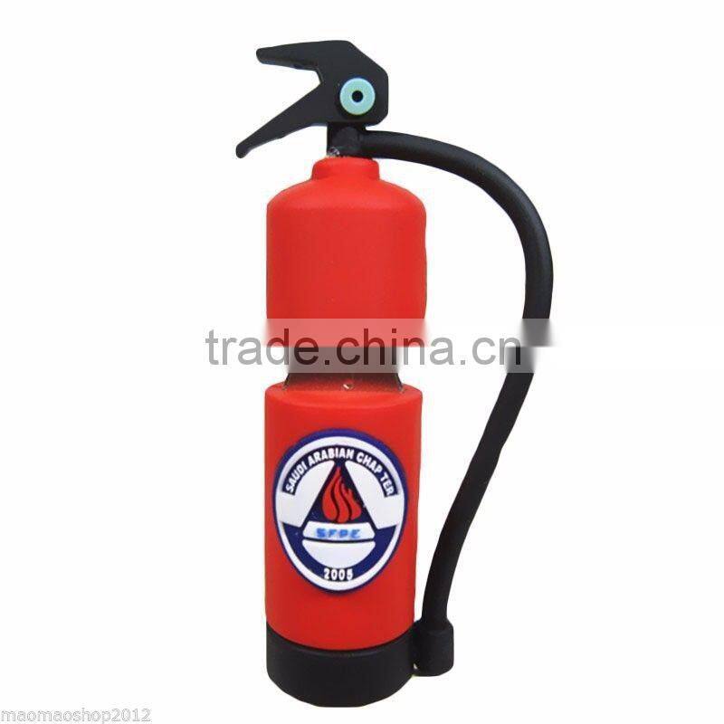 Wholesale good quality China USB supplier custom pvc emulational Fire extinguisher usb flash drive