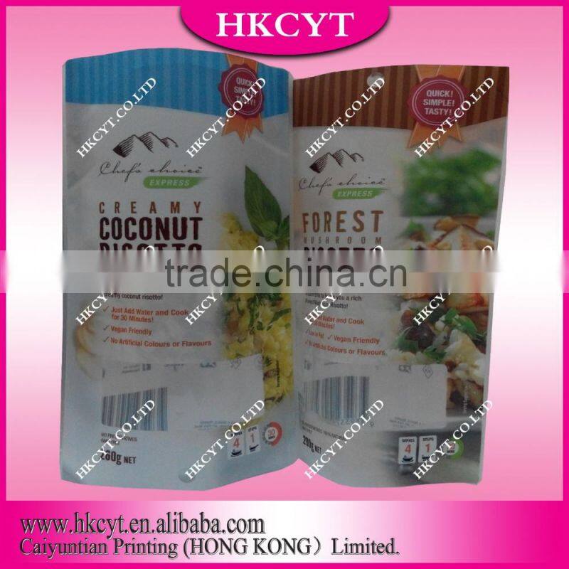 2016 hot new products printing plastic doypack bags