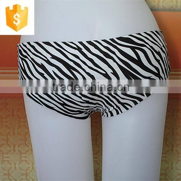 Fashion leopard print laser cut panties,one piece sexy lady underwear