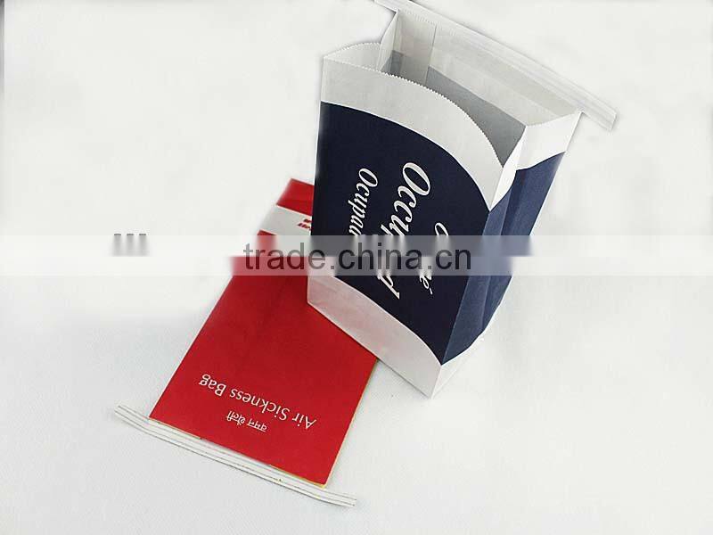 Air sickness bag with coated PET (high quality & economic)