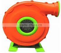 Centrifugal air blower for inflatable bouncers
