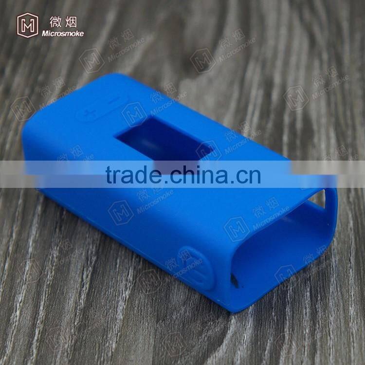 Cuboid Mini tc box mod silicone case Colorful microsmoke brand 100% silicone case/skin wholesale free shipping