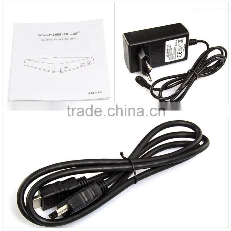Mini pc x86 Vensmile mini pc with vga mini pc intel cherry trail z8300 mini pc x86