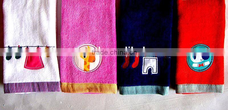 Factory Supply custom design 100% cotton towel factory for sale