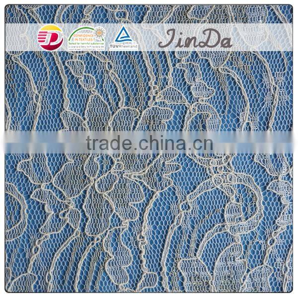 Top seller white high quality material cotton lace for all kinds of shirts