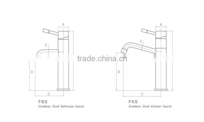 lead free safety faucet in solid stainless steel kitchen sink faucet