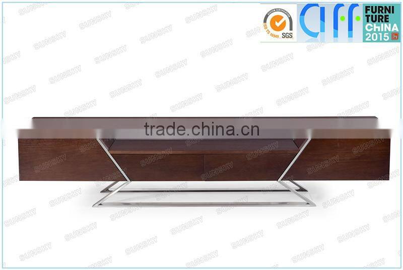 iron base high quality modern tv stand SK1224F