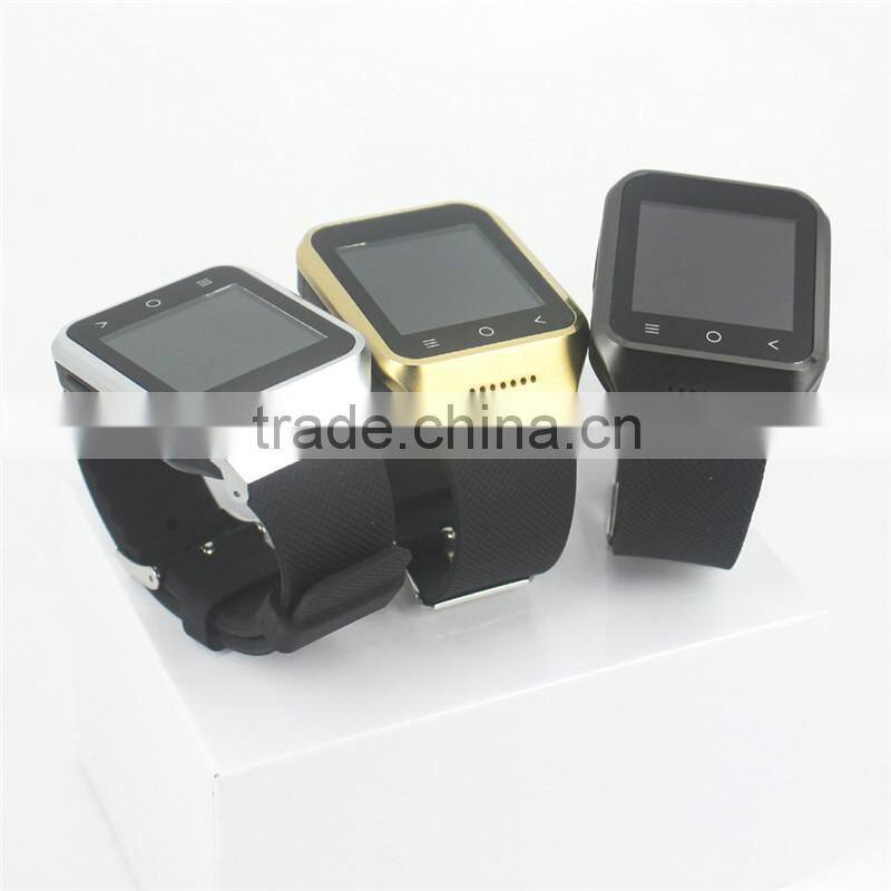 5.0M camera 3G WCDMA 2100 WiFi GPS smart watch android 4.4