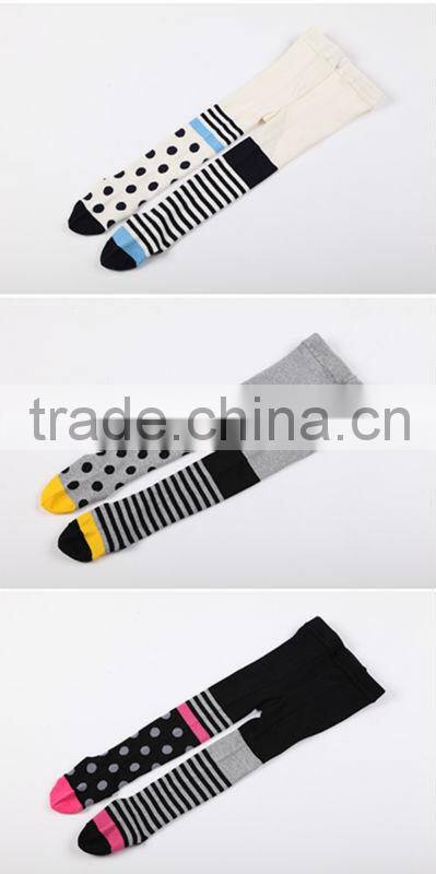 Custom wholesale high quality combed cotton kids tights