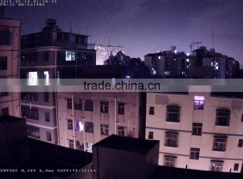 5.0mp 2560X1920 25/30fps 3516A+SONY IMX178 H.265 IP IR Camera(SIP-E01-500LA)