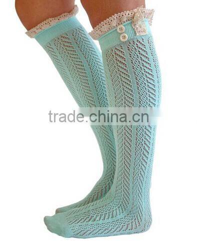 Black Friday color Button down Leg warmers lace boot cuff socks legwarmers womens knit leggings at stock