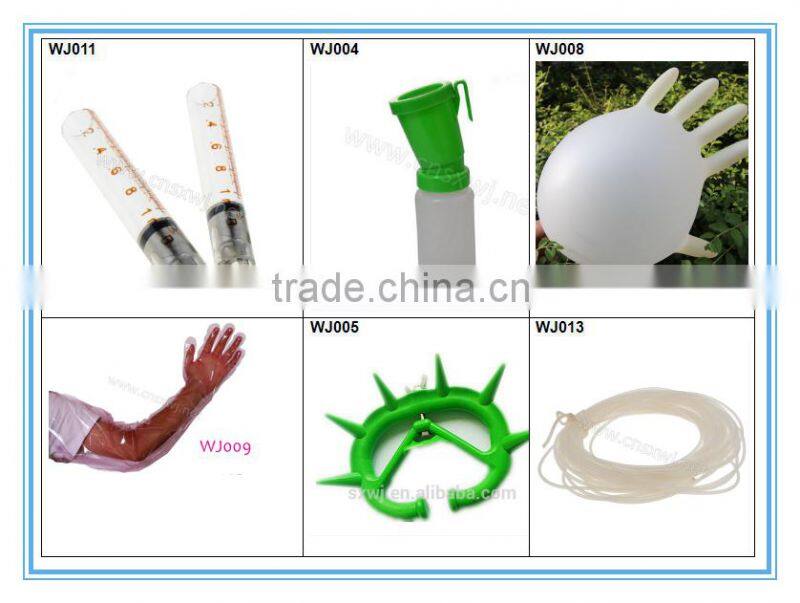 2016 WJ 302 High quality 5ml 10ml 20ml 30ml 40ml 50ml 100ml metal syringe for cattle livestock animal