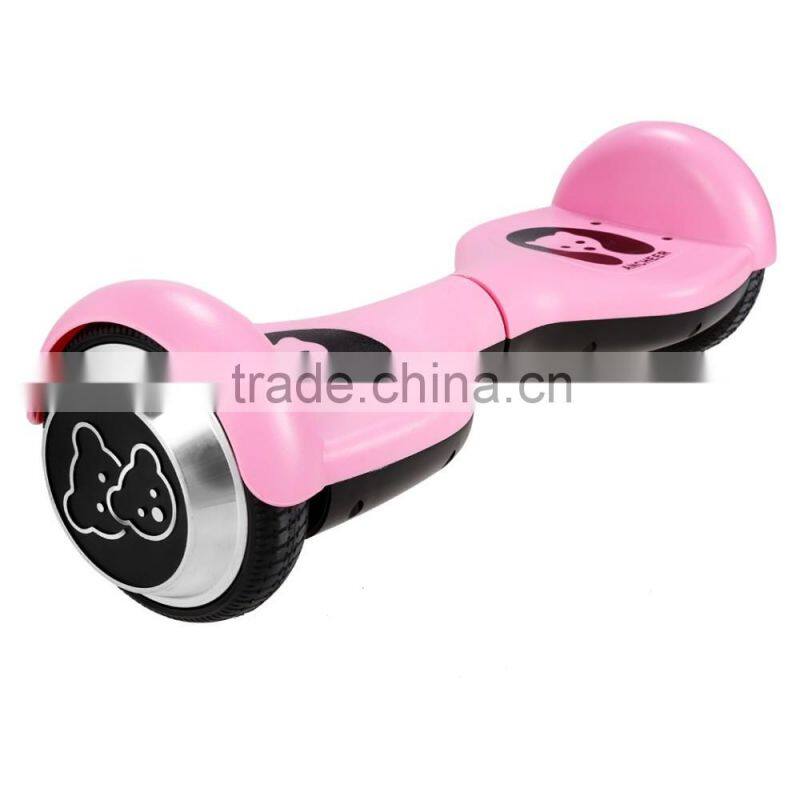 2016 hot sale kids self balancing electric mini scooter 2 wheel Ancheer plum round US plug 4.5 Inch AM002550