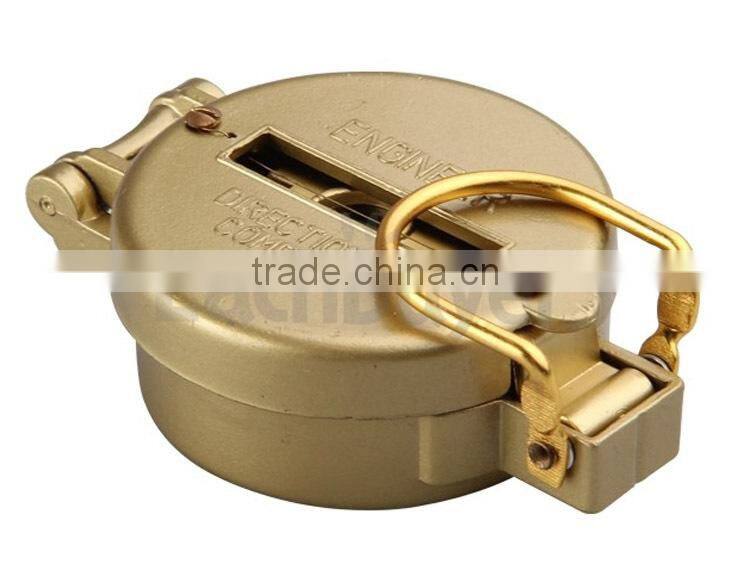 outdoor camping hiking pocket mini foldable lensatic compass