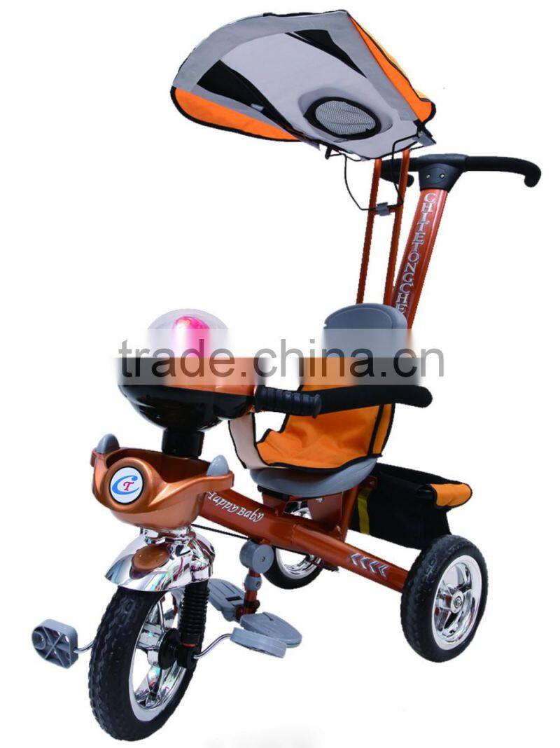4 in 1 Baby Stroller S901 with hand push bar