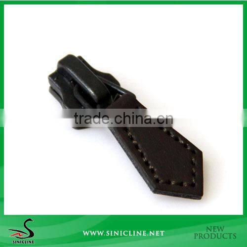 Sinicline Hot Selling Leather Zipper Puller for Garment and Bag