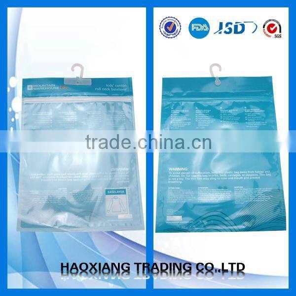 high quality customed bag with zipper