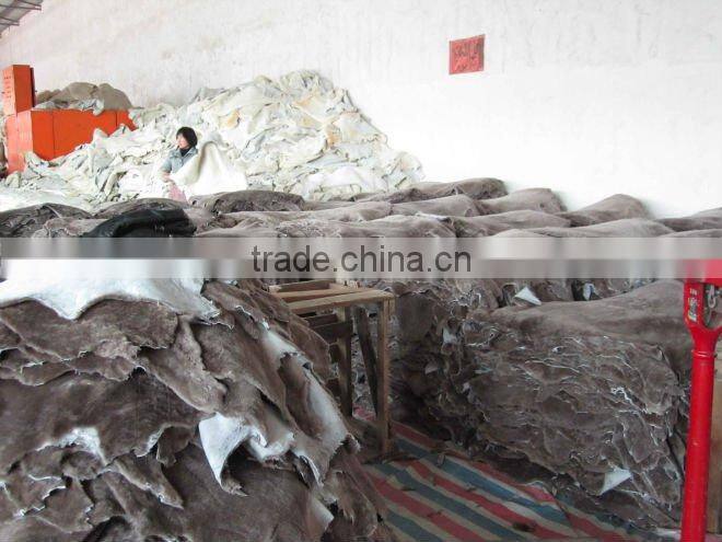 hot sell sheep fur shoe lining exporting to Germany Turkey Finland etc
