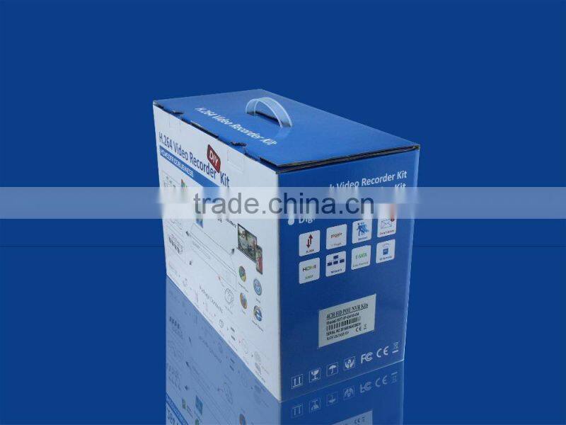 POE 100meter 4CH POE CCTV Kit H.264 NVR HD 720P Camera IP new products for 2015