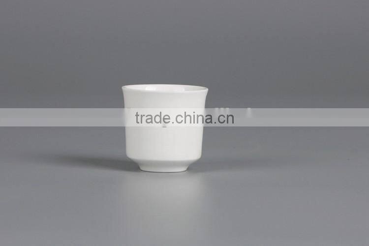 restaurant plain fine China ceramic wine cup