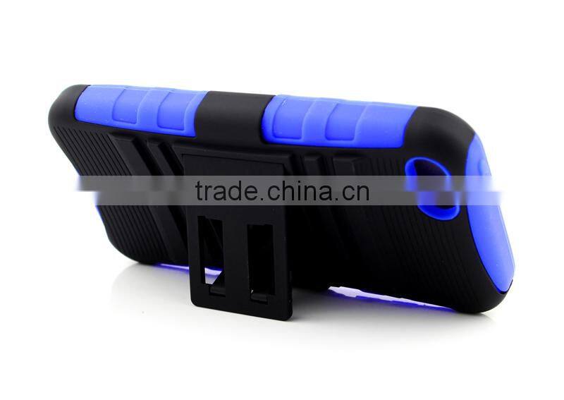 Protective holster cover for iPhone 5C with belt clip