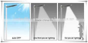 all in one 12w solar power lamp, solar power fluorescent lamp