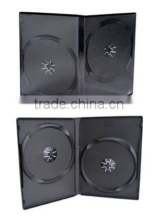 14mm clear DVD Boxes for 6pcs discs