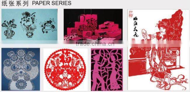 CNC CO2 wallpaper cutting machine