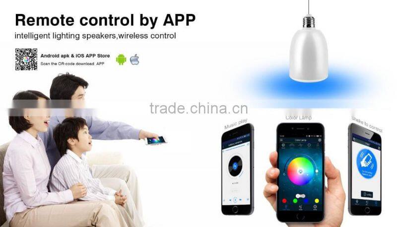 Wireless Smart Bluetooth LED Music Light Bulb