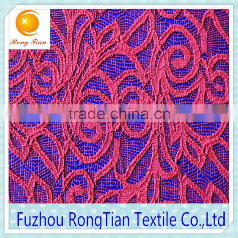 Africa selling high-end water soluble lace fabric for garment materials