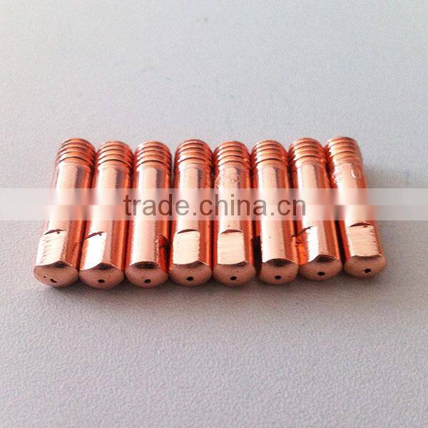 MB15 MIG Torch Contact Tip, M6*25, Ecu/CuCrZr