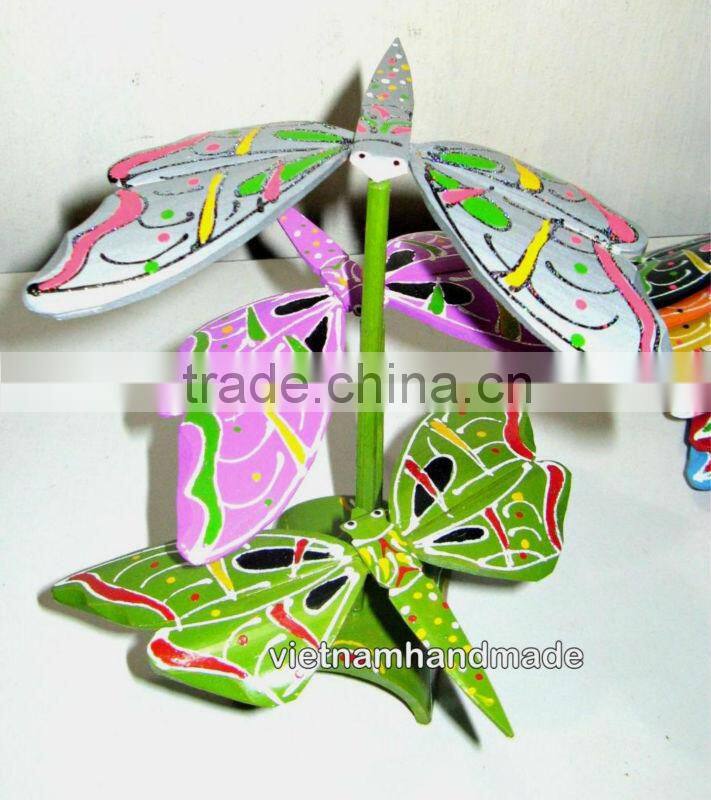 Bamboo Butterfly, bamboo decoration, bamboo craft, handicraft gift, bamboo product