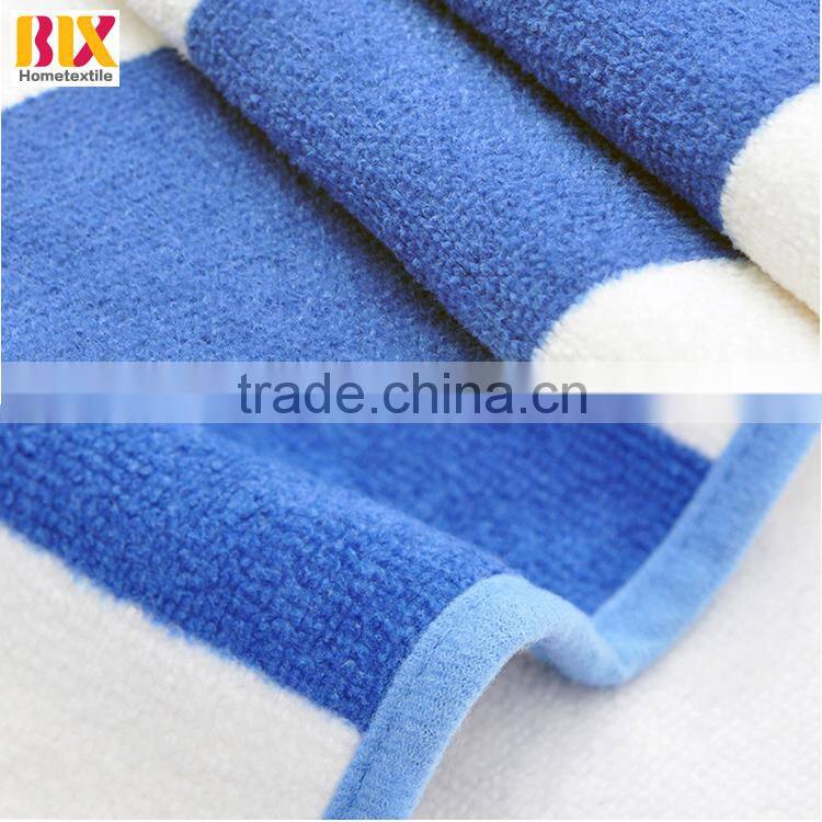2015 new products in china striped printed microfiber bath towels top selling products in alibaba