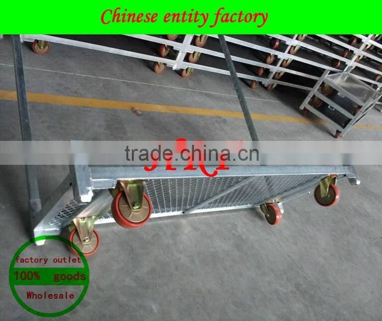Iron mesh material push flower cart Garden tool cart TC032