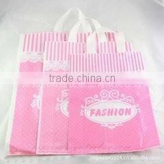 LDPE printed square bottom plastic bags