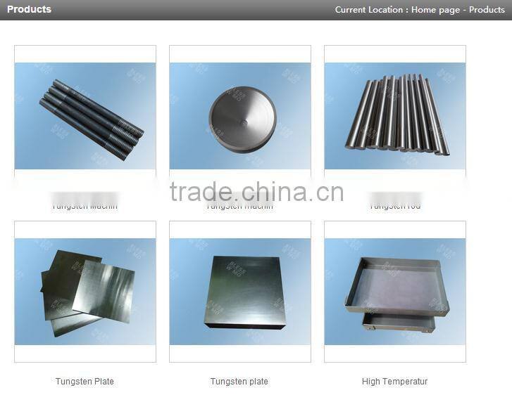 Luoyang Bless Tungsten Copper Alloy for hot sale