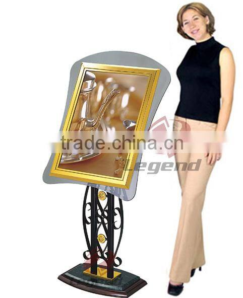 Super quality hot sell Poster Board Rack sign for hotel